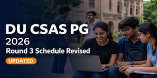DU CSAS PG 2026 Round 3 Schedule Revised at admission.uod.ac.in; Third Allotment Now on July 9